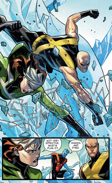 iceman, rogue, and ink