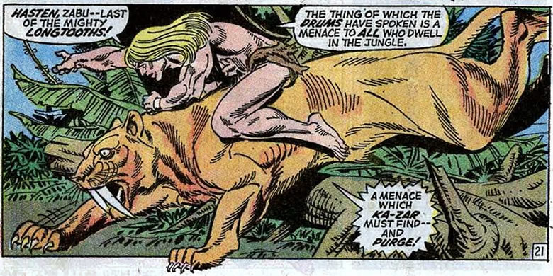 ka-zar and zabu