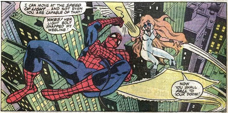 dazzler vs. spider-man