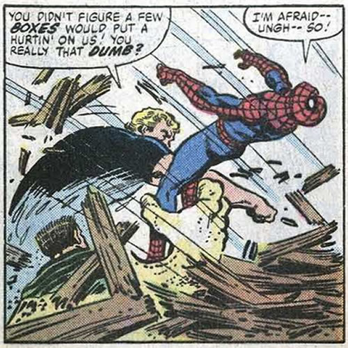 hydroman and sandman take on spider-man