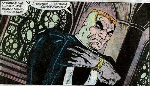 eddie brock checking the time