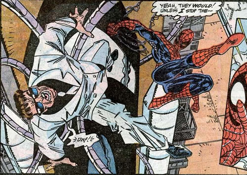 spider-man vs. doctor octopus