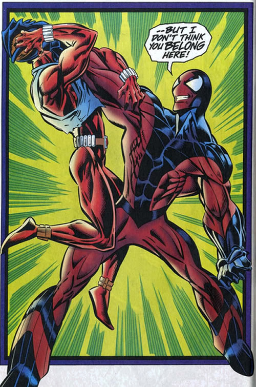 spidercide attackes scarlet spider