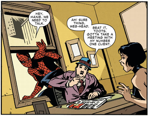 spider-man and his agent