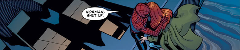 spider-man embraces mj