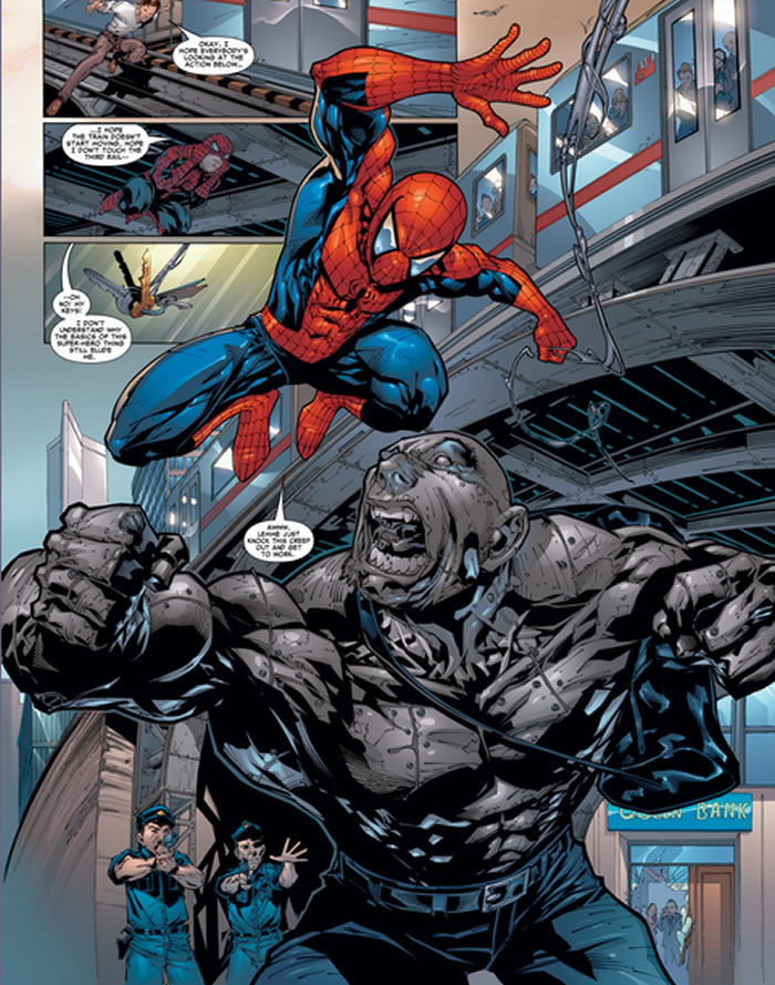 spider-man vs. absorbing man
