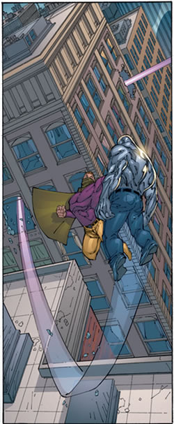 superman lifting absorbing man