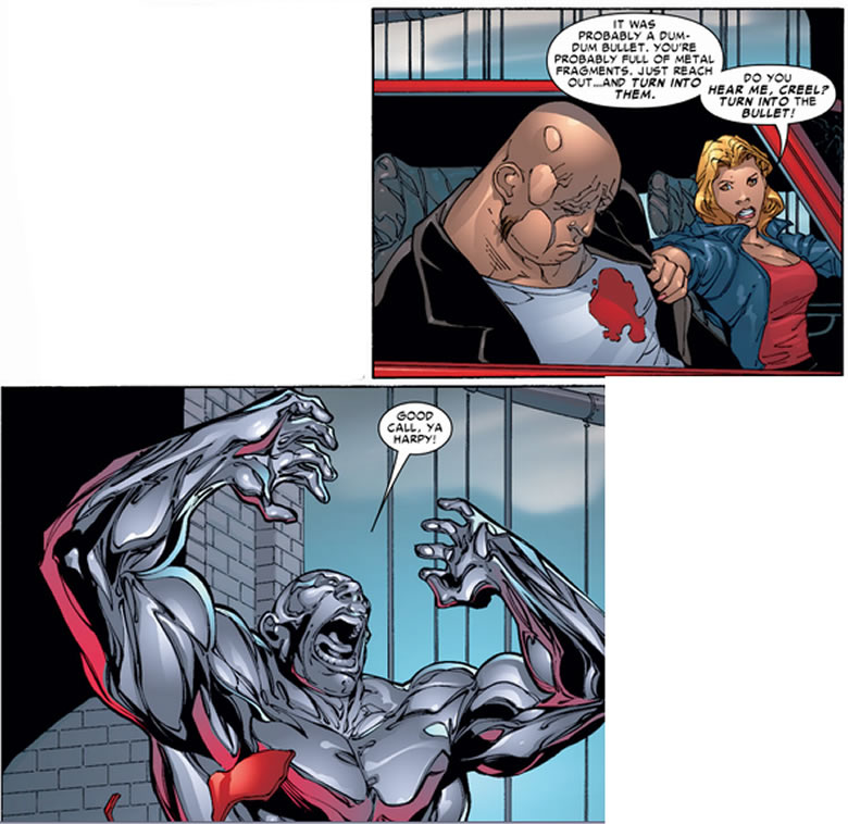 mystery girl gives absorbing man some advice