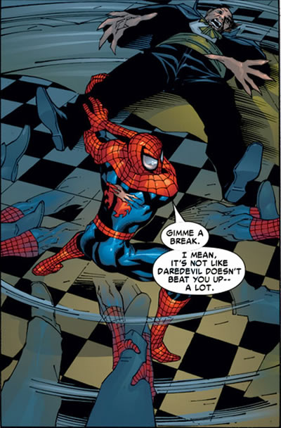 spider-man spinning the owl