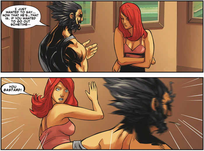 mj slaps wolverine