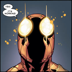 superior spider-man eye lenses
					activates