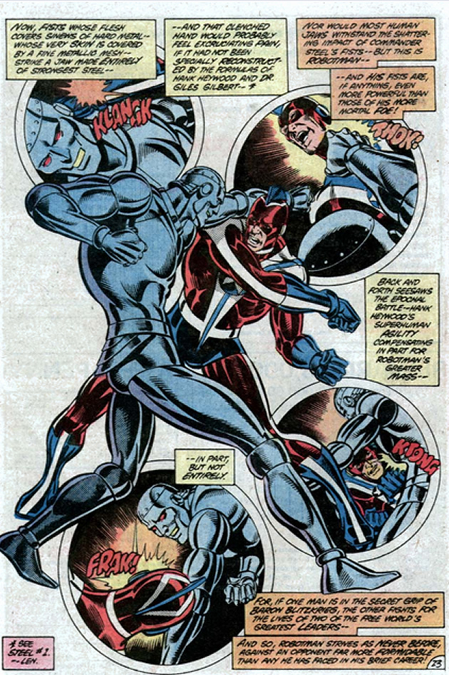 robotman vs. commander steel