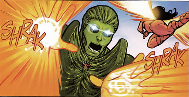 dejah thoris on the attack