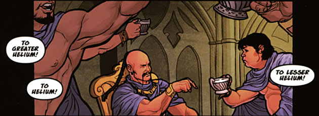 the jeddak prevents valian from joining the toast