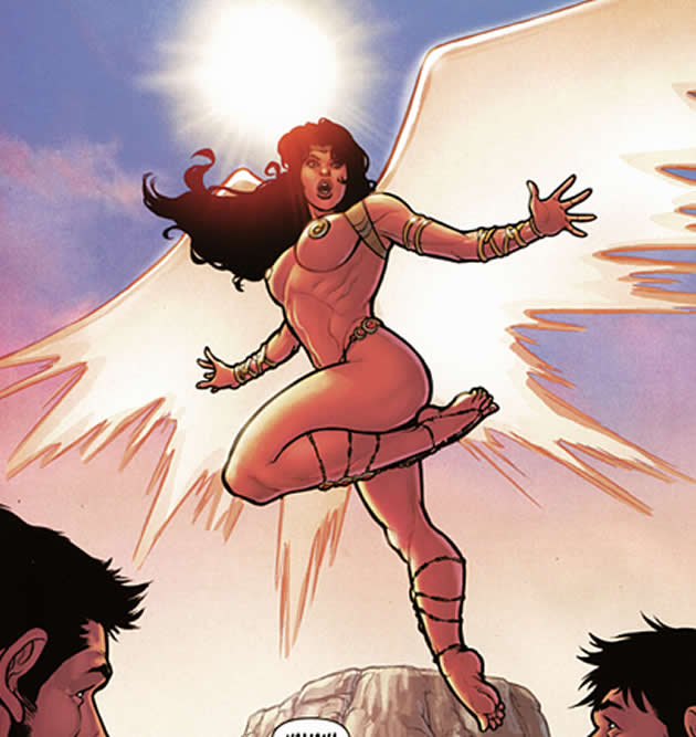 dejah thoris uses the wings that valian gave her