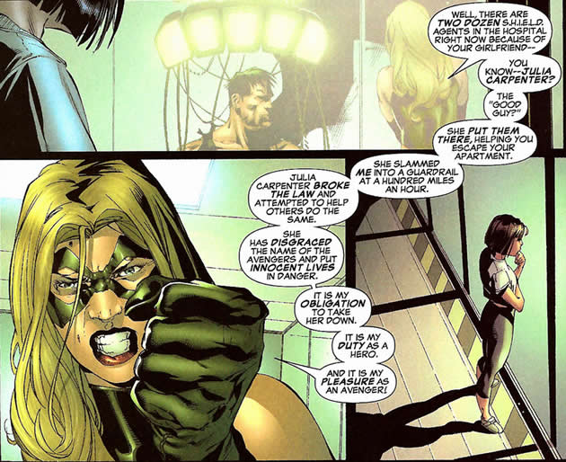 ms. marvel gets emotional about standing up for the law