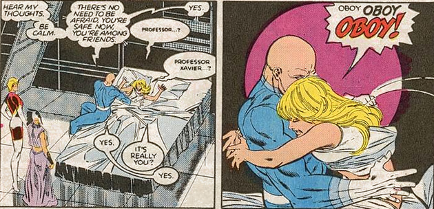 professor x comforts illyana