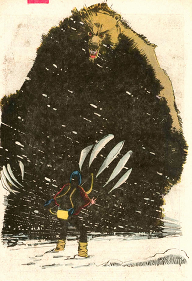 mirage confronts the mystic bear