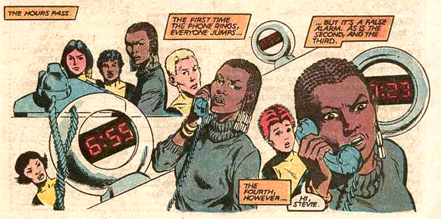 stevie hunter, dance teacher of the new mutants