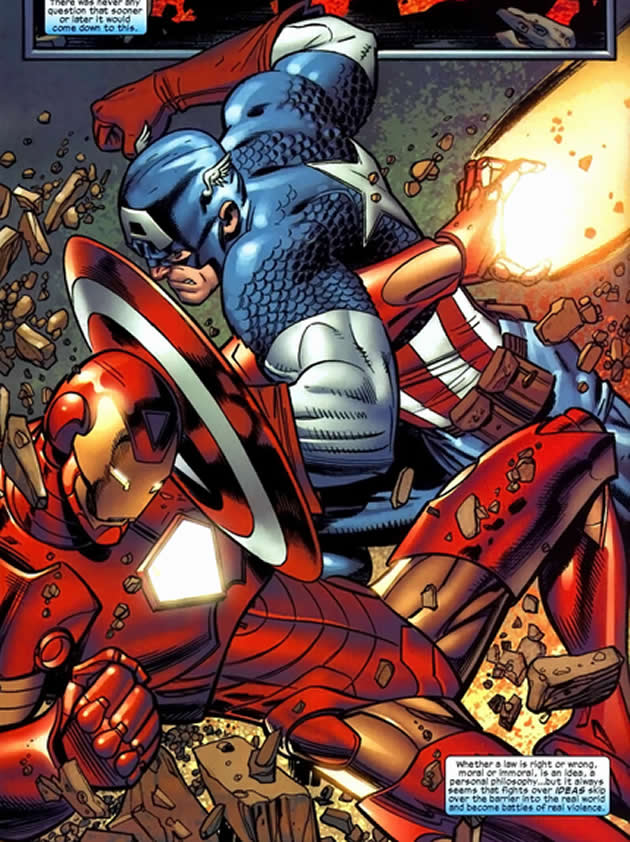 Iron Man vs. Captain America