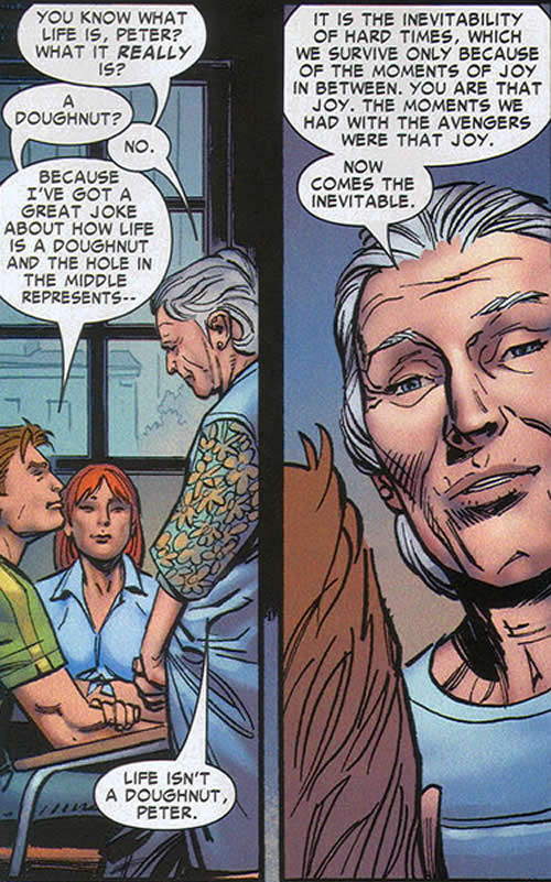 The wisdom of Aunt May