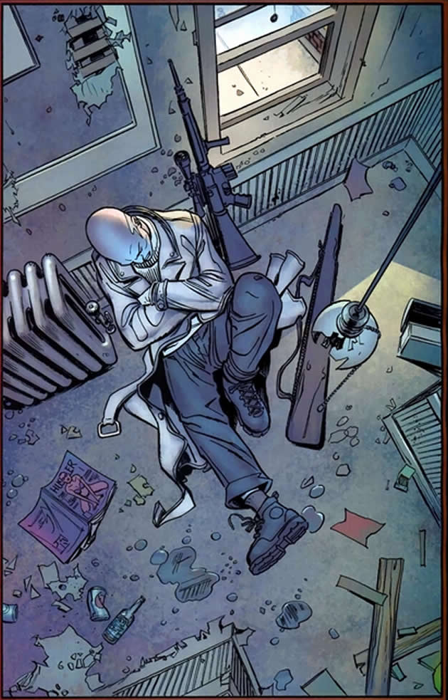 Assassin sleeps to avoid Peter's spider-sense