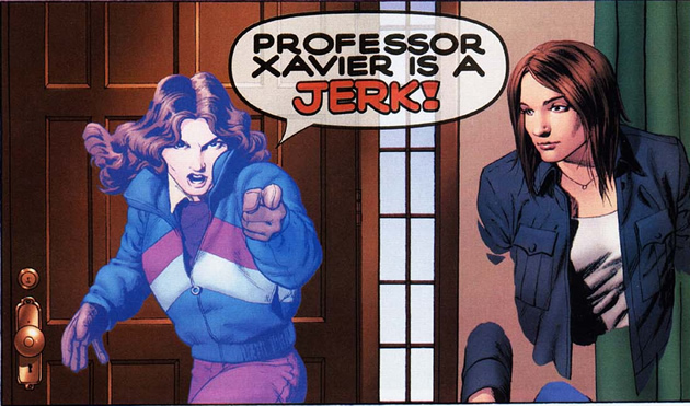kitty pryde in a nostalgic mood