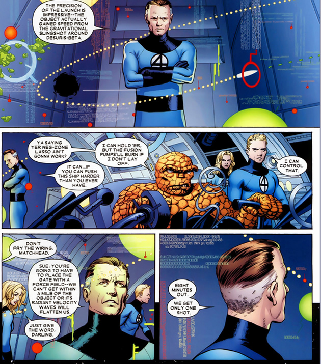 reed tells the fantastic four how its going to be