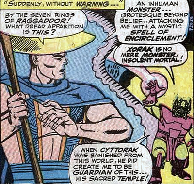 the ancient one when he was not so ancient