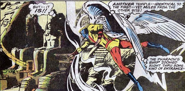 angel makes a protective move