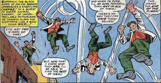 the mimic copies both beast and iceman