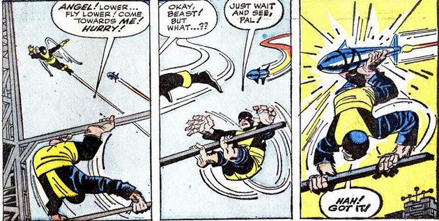 beast catches a missile