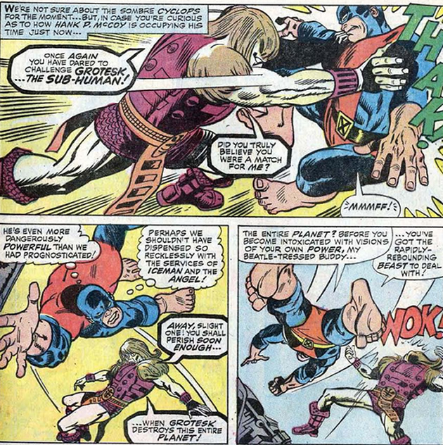 grotesk vs. the beast