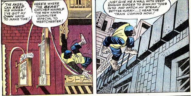 beast jumping around