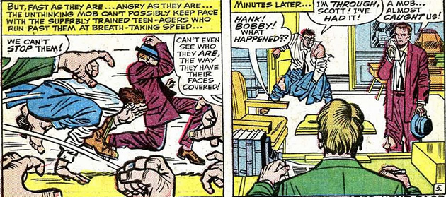 beast gets attacked by an ungrateful mob