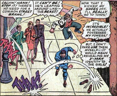 mimic copies the beast