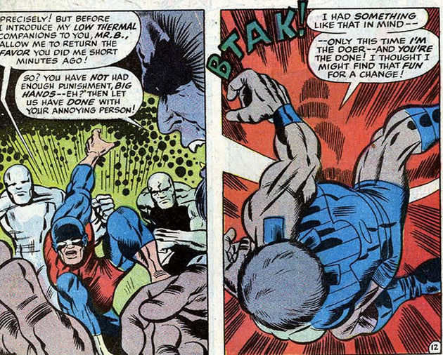beast punches blastaar