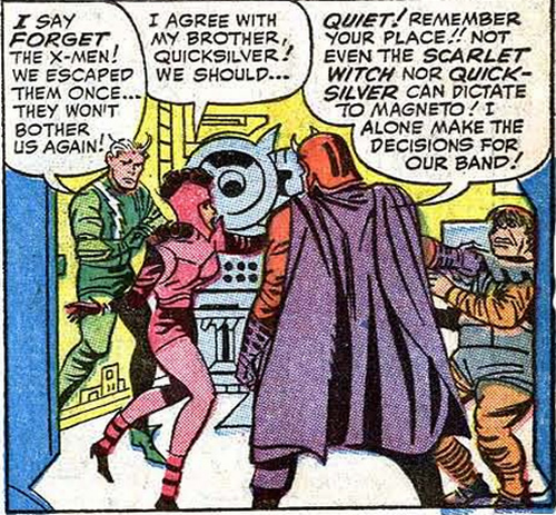 infighting among the brotherhood of evil mutants