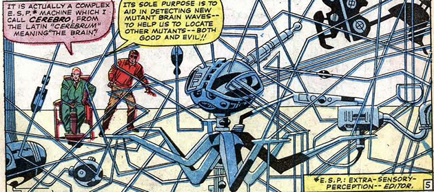 first appearance of cerebro