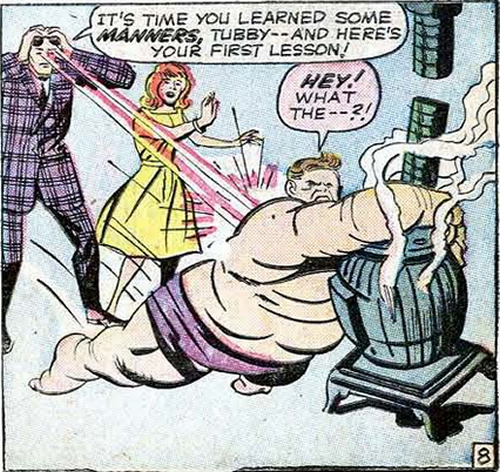 cyclops strikes the blob