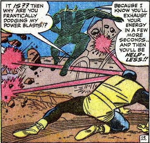 cyclops can't hit the quicksilver