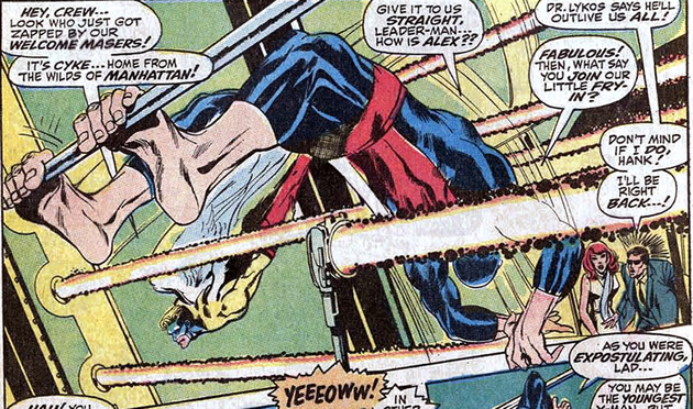 beast in the danger room