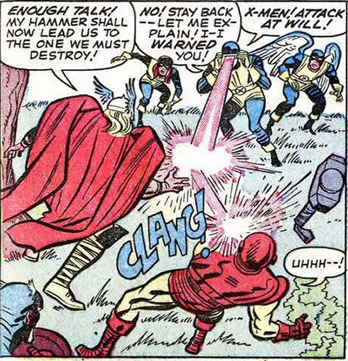 cyclops disarms thor