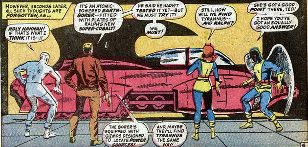 the x-men prepare to board an earth borer