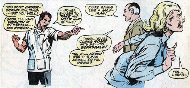 encounter between lykos, tanya and tanya's father