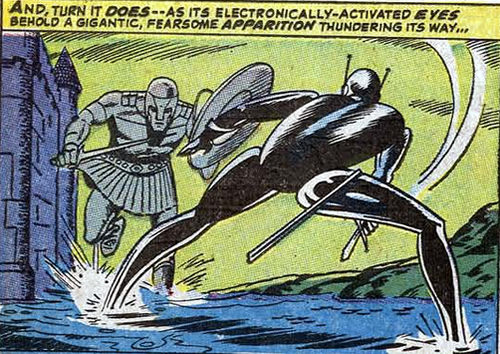 two giant robots fighting