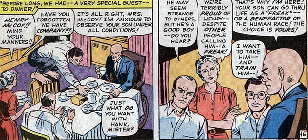 hank is accepted by his parents