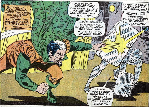 maha yogi hits iceman with the killer gem