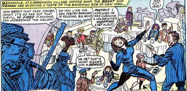 inside the cafe a-go-go jazz club