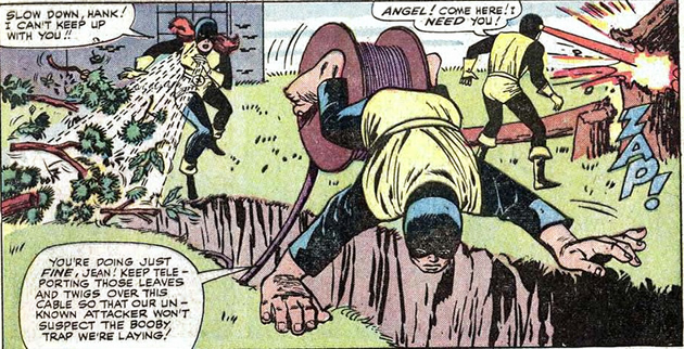 the x-men sets up defences around the mansion